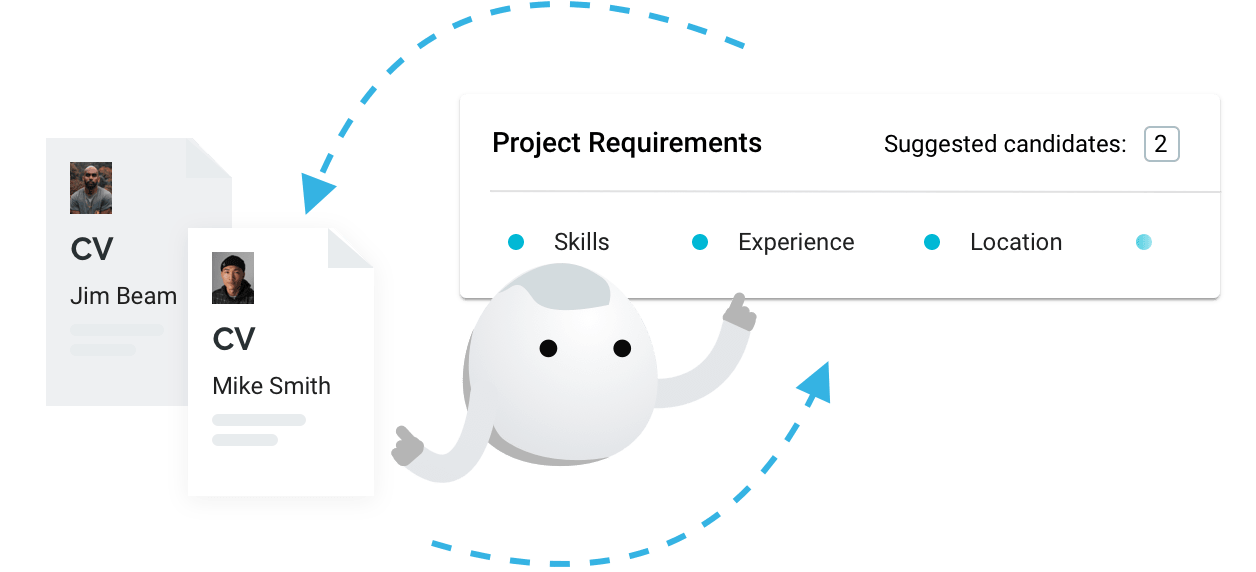 Element ATS lista proponowanych kandydatów